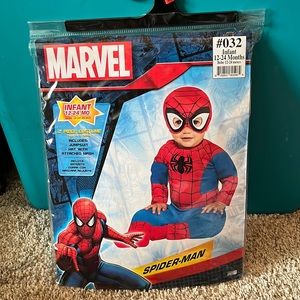 Infant Spider-Man costume (size 12-24 mos)